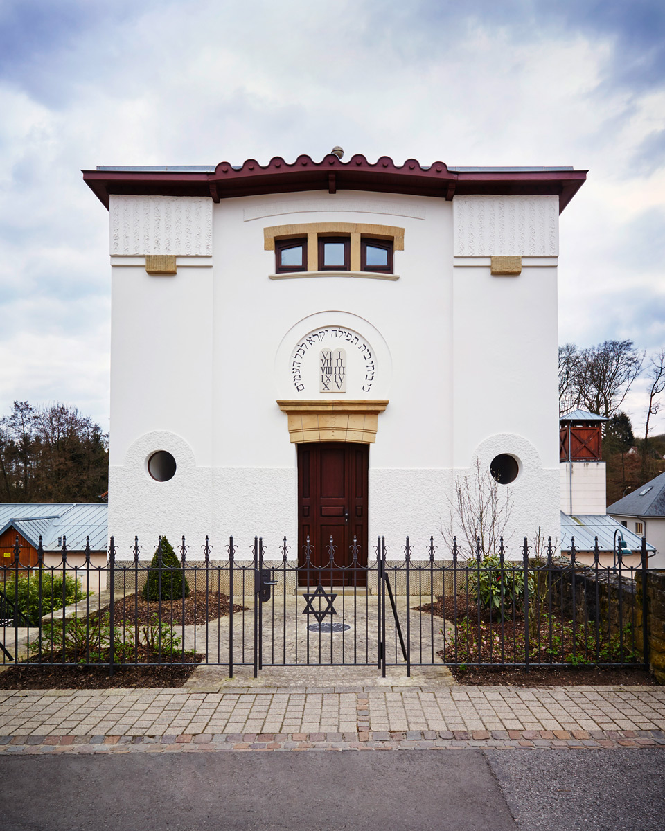 Außenansicht der renovierten Synagoge